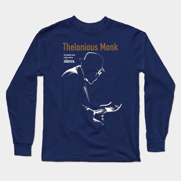 Thelonious Monk Long Sleeve T-Shirt by BAJAJU